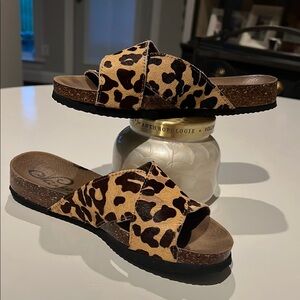 NAUGHTY MONKEYLeopard Print Women's Sandals